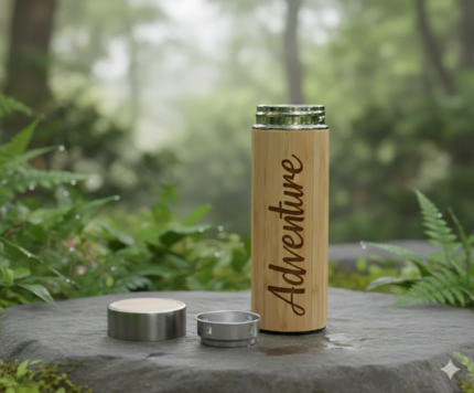 Bamboo water bottle 500ml